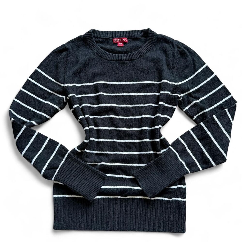 Merona Striped Knitted Sweatshirt